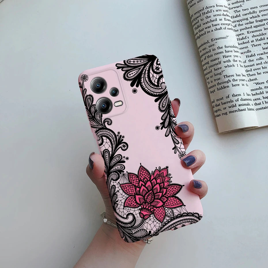 Poco X5 Case For Xiaomi Poco X5 Pro Soft Silicone Cover Cute Cartoons Phone Case For Xiomi Poco X5 Coque PocoX5 X 5 X5Pro Funda