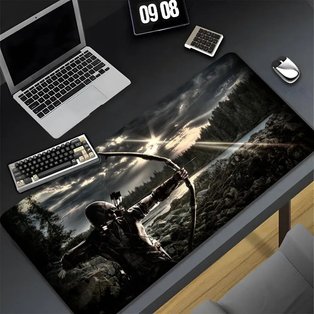 Assassin s Creed Mouse Pad Cartoon Lockedge Large Gaming Pad Computer Gamer Keyboard Mat Desk Mousepad PC Desk Pad