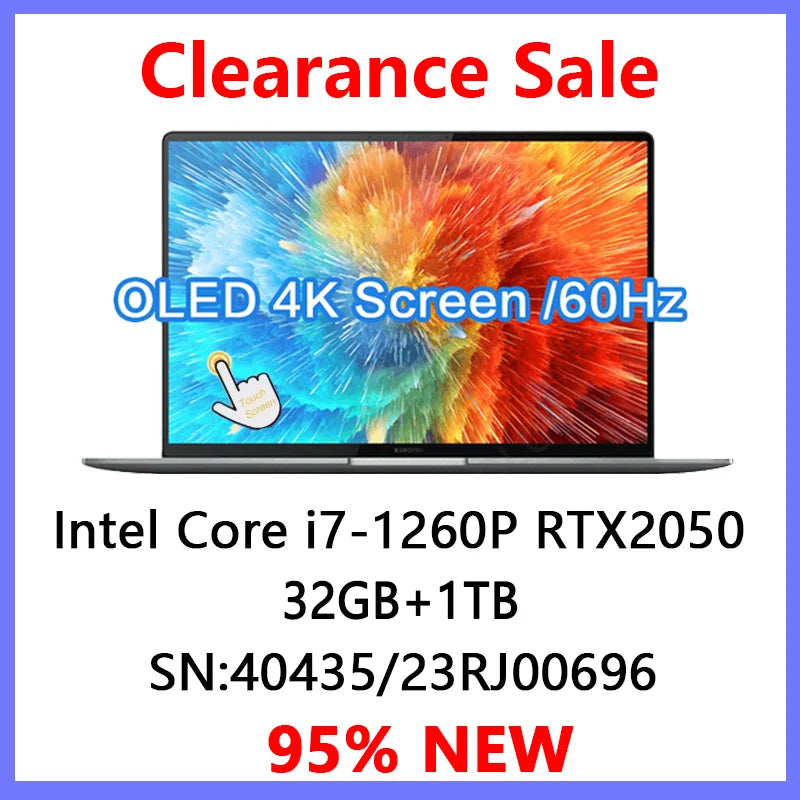 REDMI Book Pro 16 2025 Ultra5-225H 32GB+1TB 16inch 3.1K 165Hz Clearance Sale, Big Discount, Big Sale