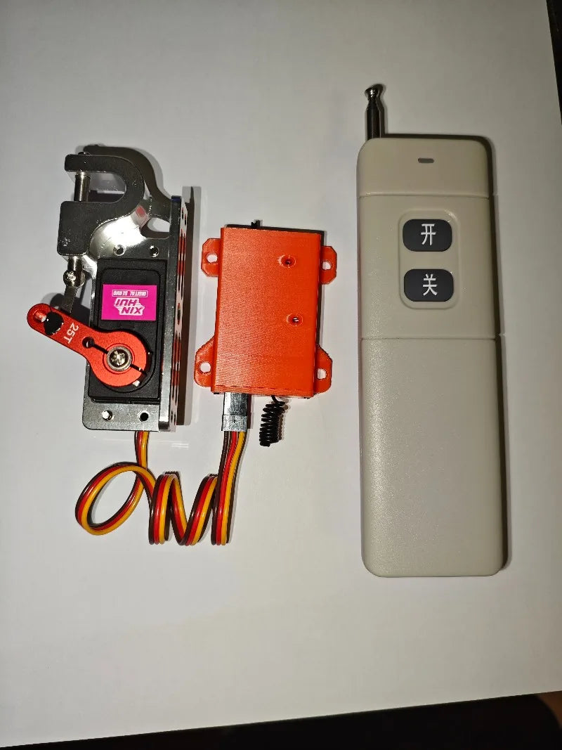 Drone Airdrop System — High-Load Servo-Driven Release Mechanism for Long-Range Remote Control & Outdoor Rescue