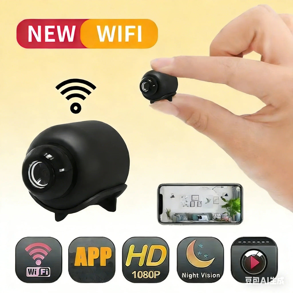Mini Camera Wireless 1080P Surveillance Security Video Cam Night Vision Motion Detect Camcorder Mini Cam Monitor Smart Home NEW