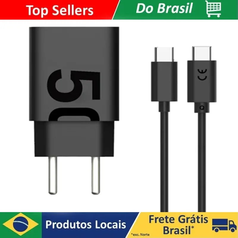 50W Fast Charger EU Plug Wall Power Adapter 100CM Type C Cable