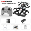 Land-Air Dual Mode Quadcopter Stunt Drift Racing Car 2 in 1 Aerial Vehicle Fixed-Wing Model Aircraft Flying Drone Xmas Gifts ﻿