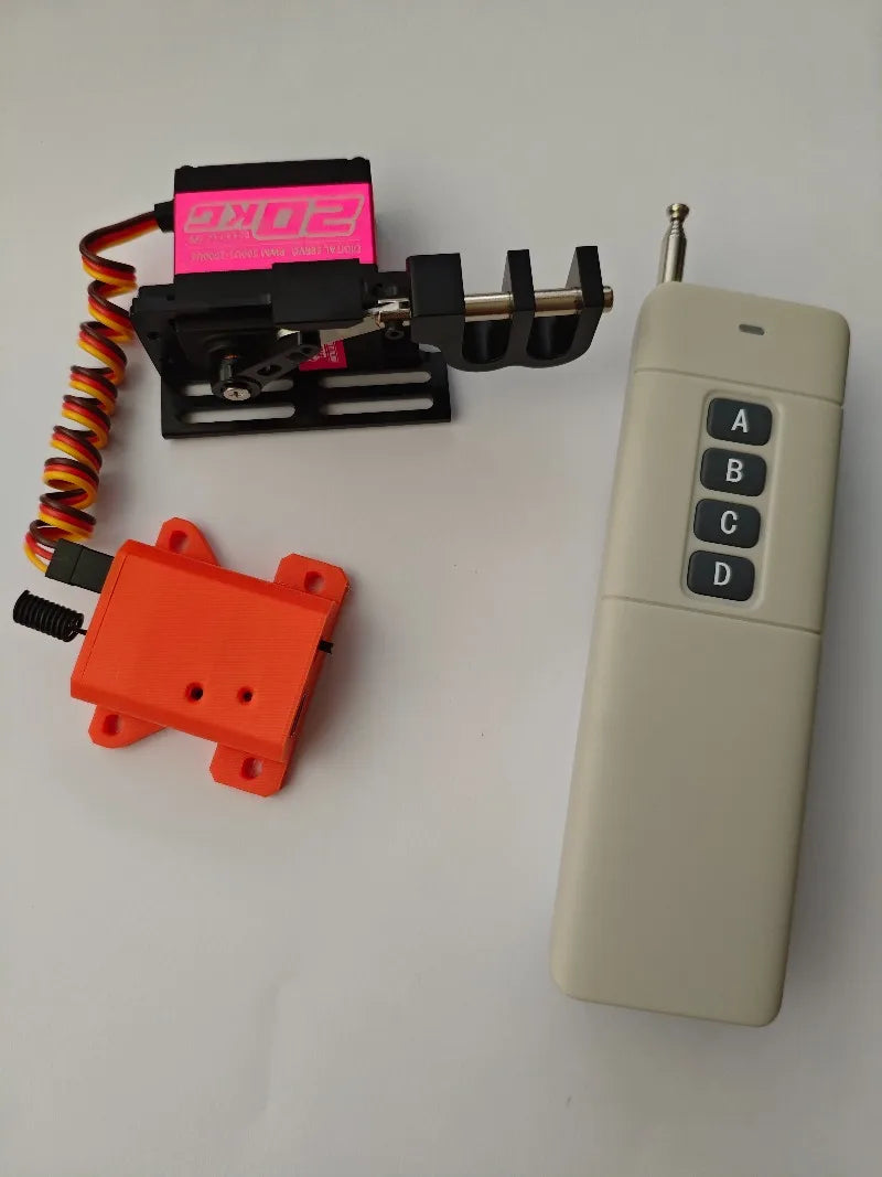 Drone Airdrop System — High-Load Servo-Driven Release Mechanism for Long-Range Remote Control & Outdoor Rescue