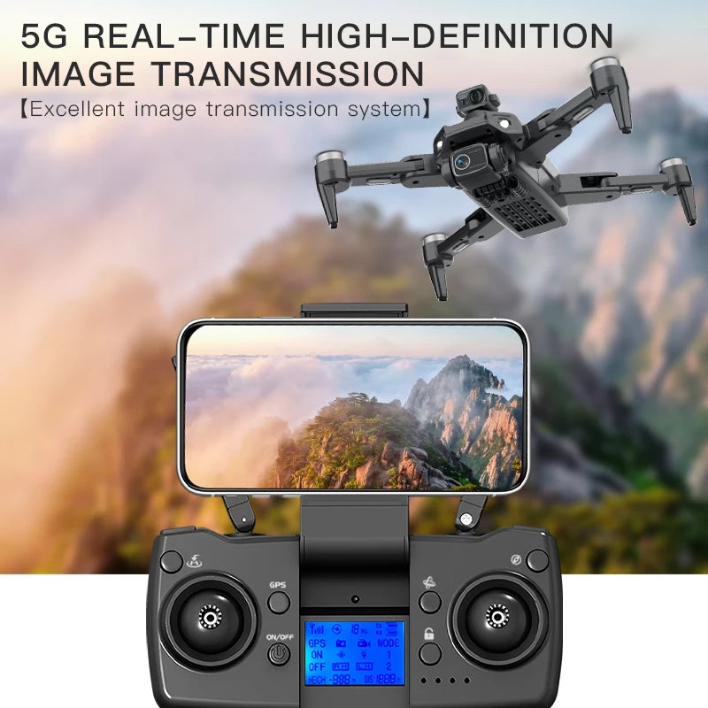 LYZRC L900 PRO SE MAX GPS Drone 4K Professional Dual Camera Brushless 360 Obstacle Avoidance 5G WIFI FPV Foldable RC Quadcopter