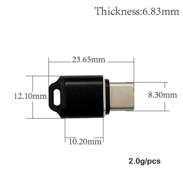 New USB-C MIC Blocker Anti Eavesdropping Microphone Privacy Plug Keep Conversation Safe for Smartphones Tablets Laptops