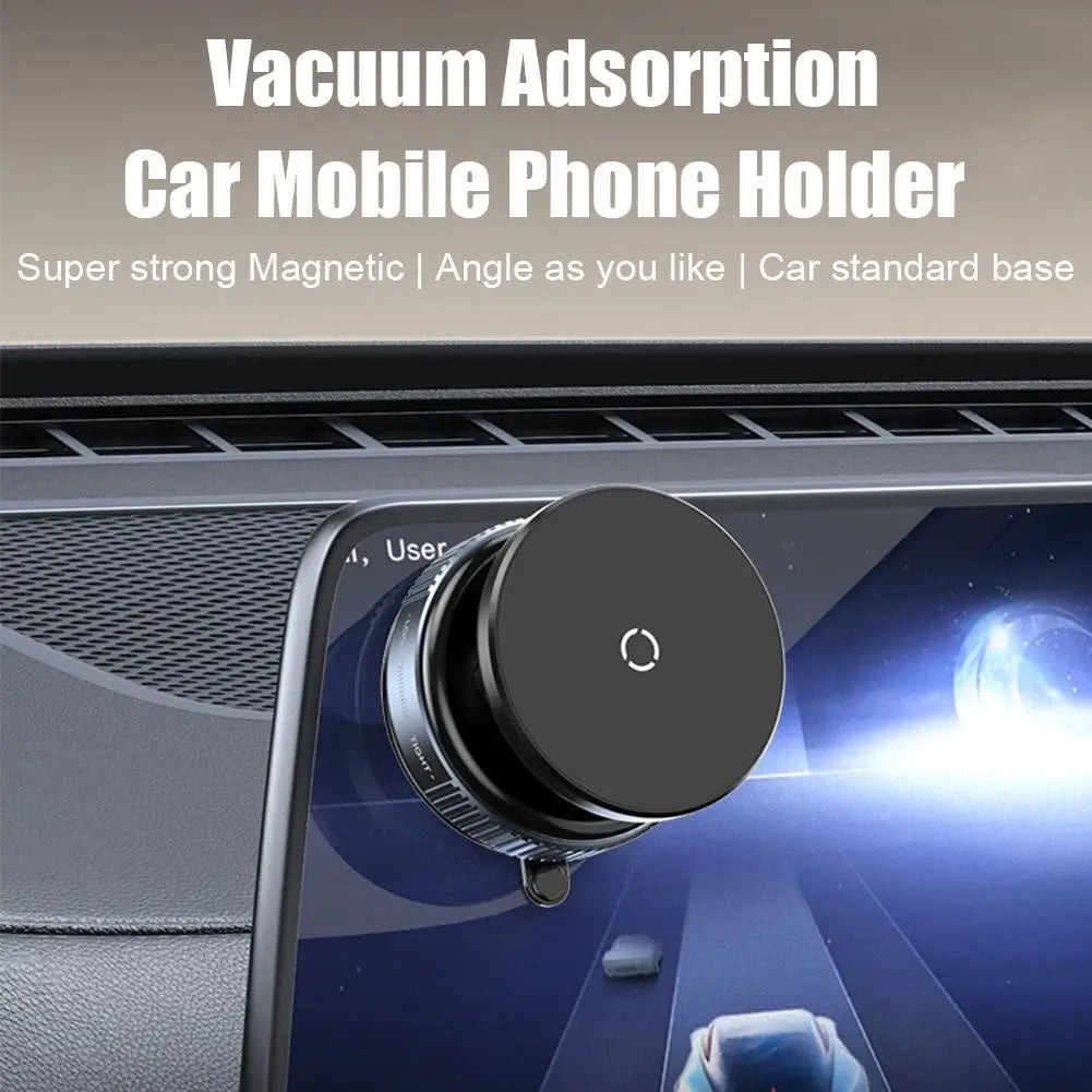 Car Mount Mobile Phone Holder Vacuum Magnetic Suction Cup Stable Bracket For Car Navigation 15 14 13 Samsun