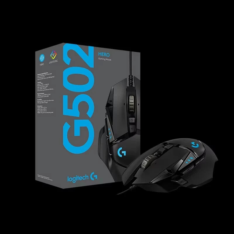 Logitech G502hero Wired Gaming Mouse G502 Esports Machinery Eat Chicken Macro CS Programming Peripheral