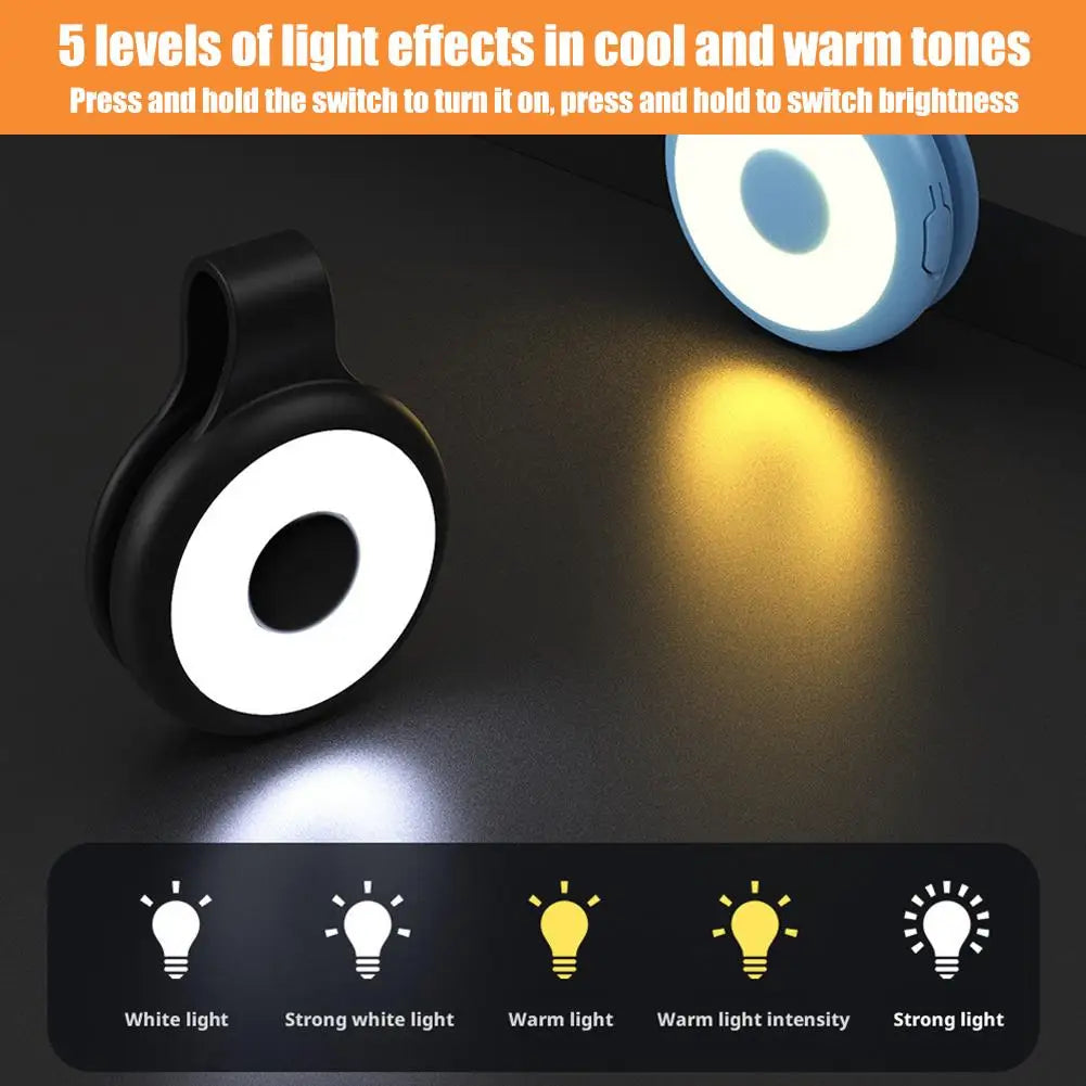 Rechargeable Battery Compact LED Phone Light Magnetic Light for MagSafe Multifunctional Magnetic LED Flashlight-Mini Keychain