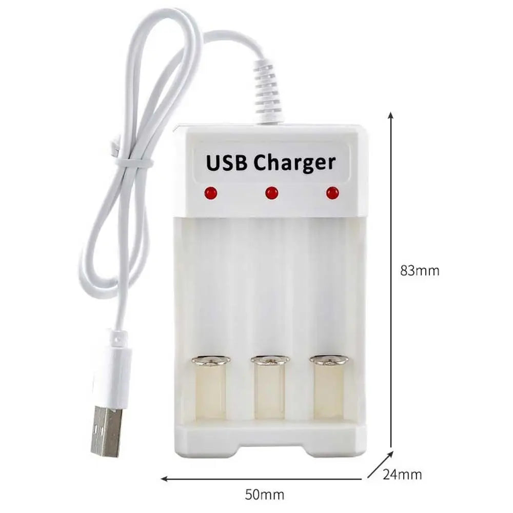 Charger AA Battery Charging Charge Dock Batteries USB Charger Battery Charging Station Lithium Battery Charger Battery Charger