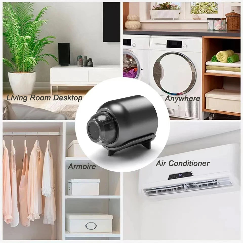 Mini Camera 1080P HD Wifi Night Vision Motion Detection Video Camera Home Security Camcorder Audio Video Recorder No Memory Card